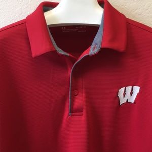 Under Armour S/S Polo Shirt Wisconsin XL